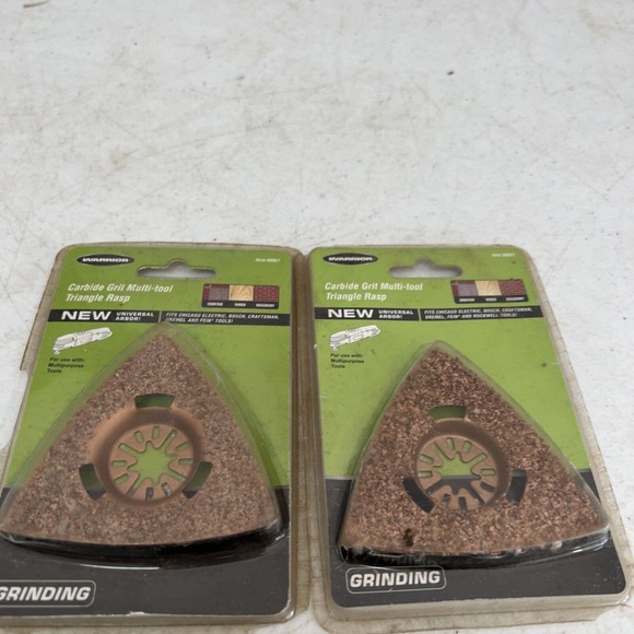 Warrior Carbide Grit Multi-tool Triangle Rasp Grinding Grout - Picture 1 of 10